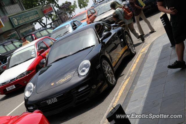 Porsche 911 Turbo spotted in Kota Kinabalu, Malaysia