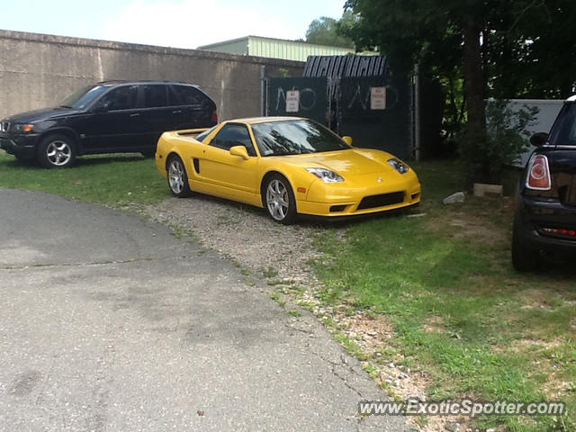 Acura NSX spotted in Framingham, Massachusetts