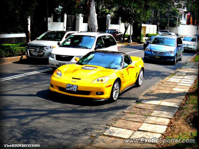 Chevrolet Corvette ZR1 spotted in Ciudad de Mexico, Mexico