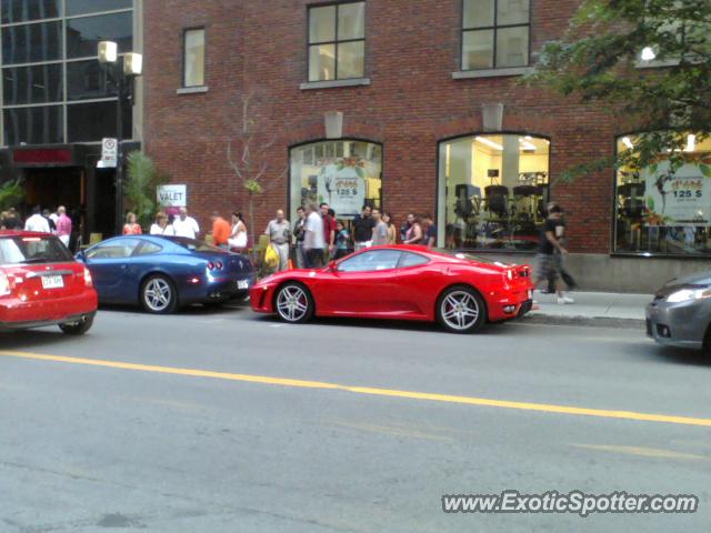 Ferrari F430 spotted in Montreal, Canada