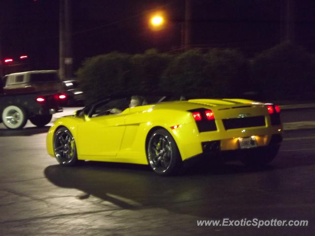 Lamborghini Gallardo spotted in Louisville, Kentucky