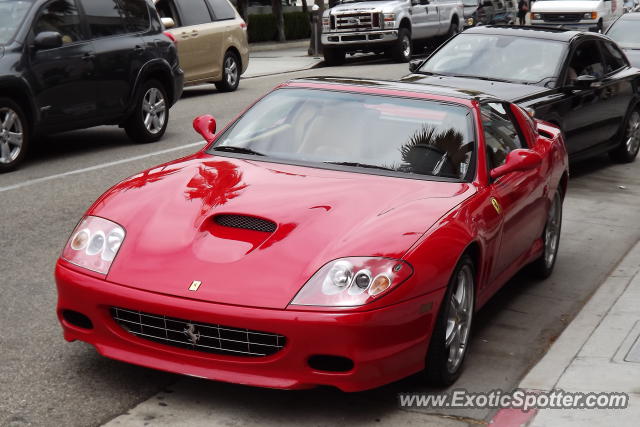 Ferrari 575M spotted in Hollywood, California