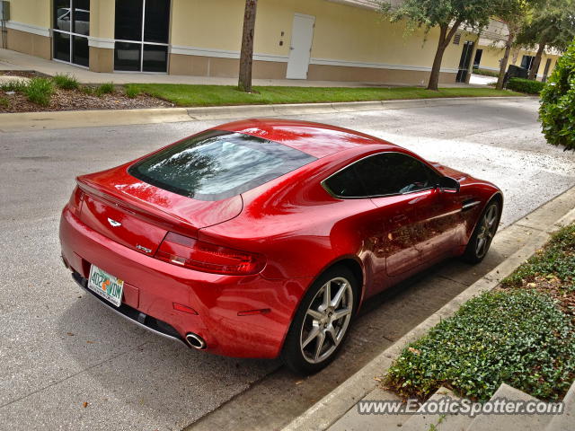 Aston Martin Vantage spotted in Ocoee, Florida