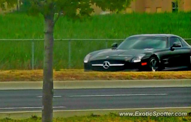 Mercedes SLS AMG spotted in Fishers, Indiana