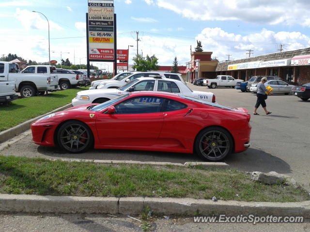 Ferrari F430 spotted in Camrose AB, Canada