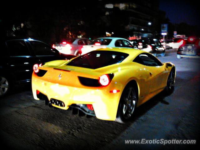 Ferrari 458 Italia spotted in Ciudad de Mexico, Mexico