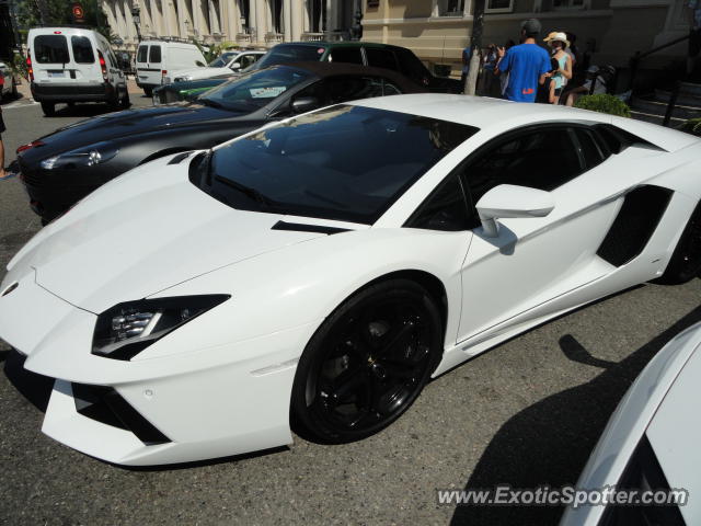 Lamborghini Aventador spotted in Monaco, Monaco