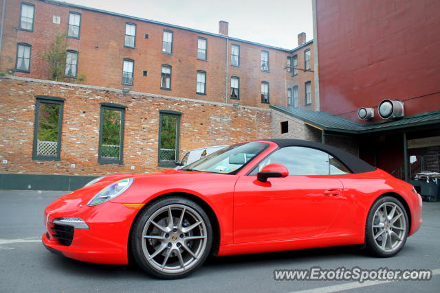 Porsche 911 spotted in Saratoga Springs, New York