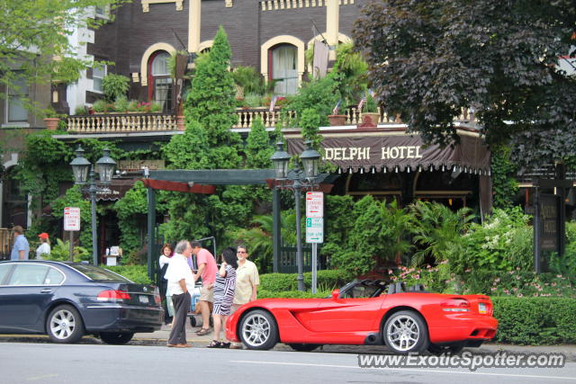 Dodge Viper spotted in Saratoga Springs, New York