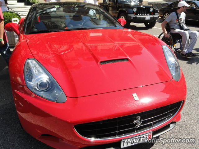 Ferrari California spotted in Monte Carlo, Monaco