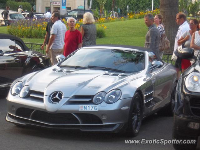 Mercedes SLR spotted in Monte Carlo, Monaco