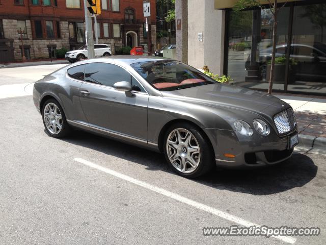 Bentley Continental spotted in Windsor ON., Canada