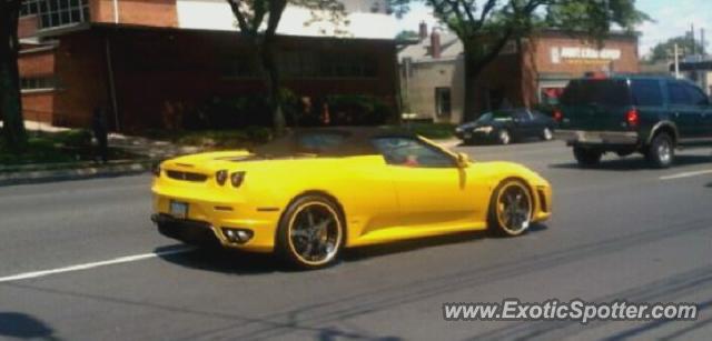 Ferrari F430 spotted in Linden, New Jersey