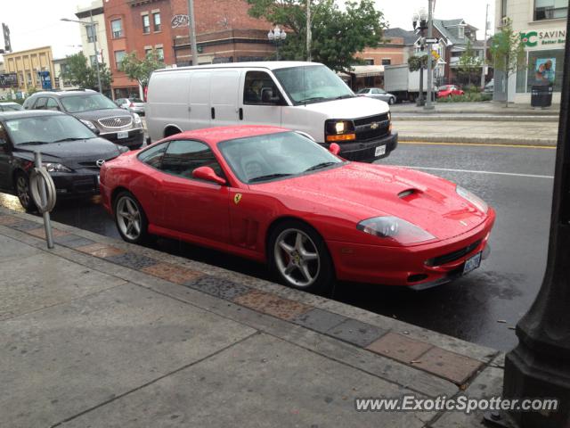 Ferrari 550 spotted in Toronto, Canada