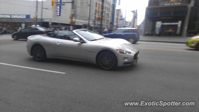 Maserati GranTurismo spotted in Vancouver, Canada
