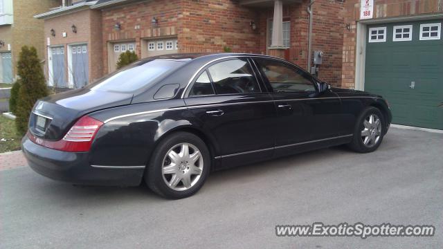Mercedes Maybach spotted in Mississauga, Canada