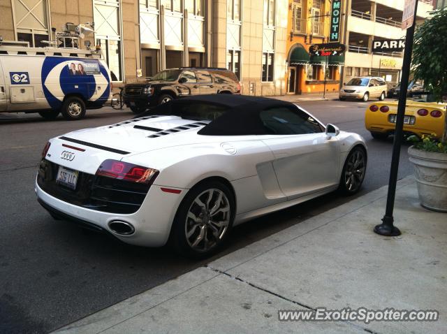 Audi R8 spotted in Chicago, Illinois