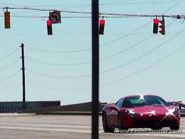 Ferrari 458 Italia spotted in Fishers, Indiana
