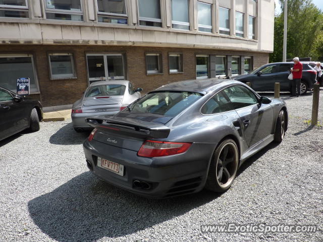 Porsche 911 Turbo spotted in Gent, Belgium