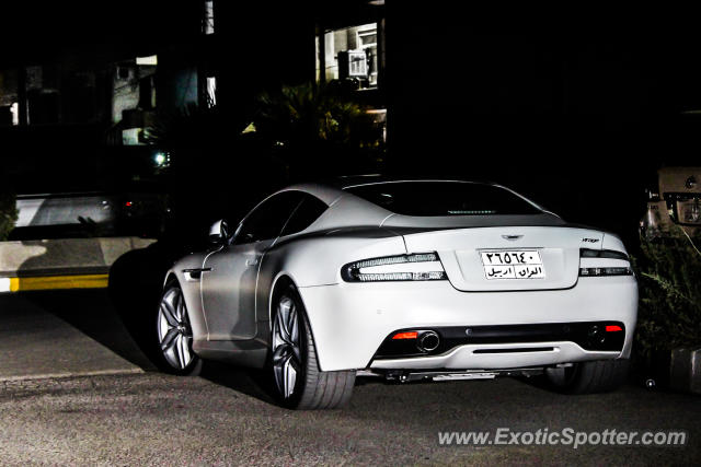 Aston Martin Virage spotted in Erbil, Iraq