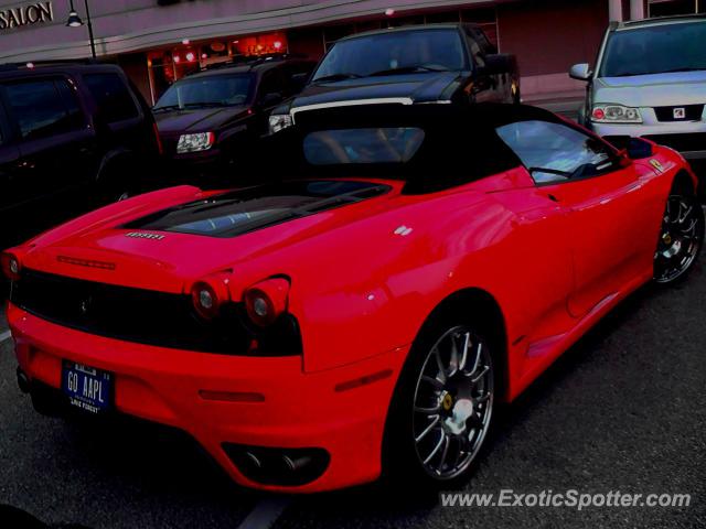 Ferrari F430 spotted in Keystone, Indiana