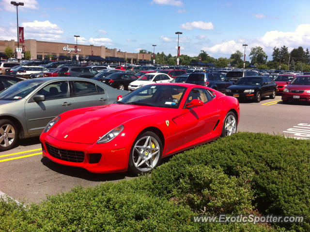 Ferrari 599GTB spotted in Pittsford, New York