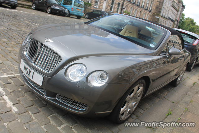Bentley Continental spotted in Edinburgh, United Kingdom