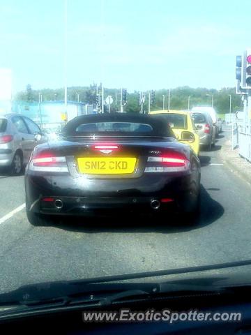 Aston Martin Virage spotted in Glasgow, United Kingdom