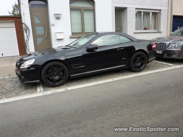 Mercedes SL600 spotted in Brussels, Belgium