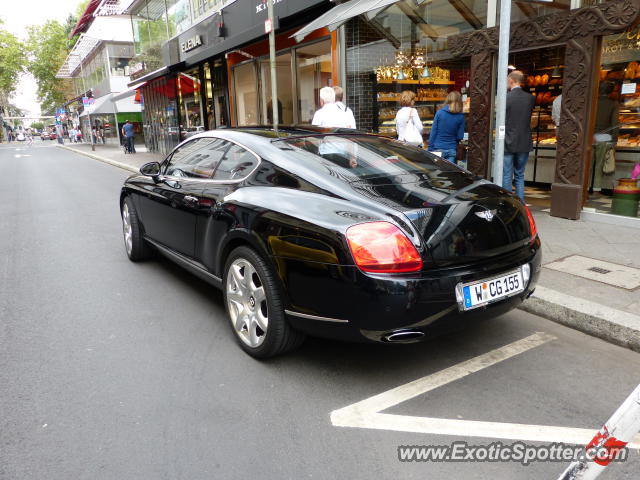 Bentley Continental spotted in Düsseldorf, Germany