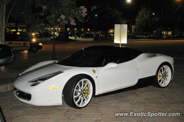 Ferrari 458 Italia spotted in Atlanta, Georgia