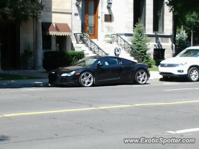 Audi R8 spotted in Montreal, Canada