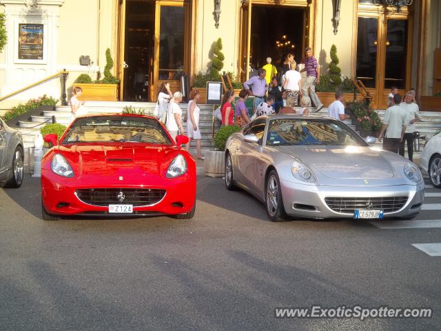 Ferrari California spotted in Monte Carlo, Monaco