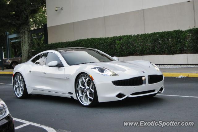 Fisker Karma spotted in Atlanta, Georgia