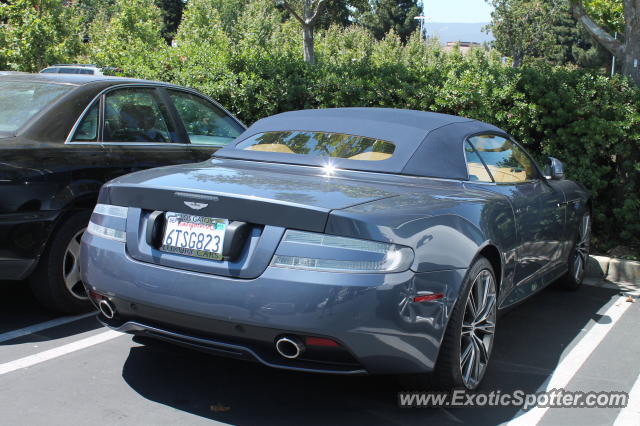 Aston Martin Virage spotted in Palto Alto, California