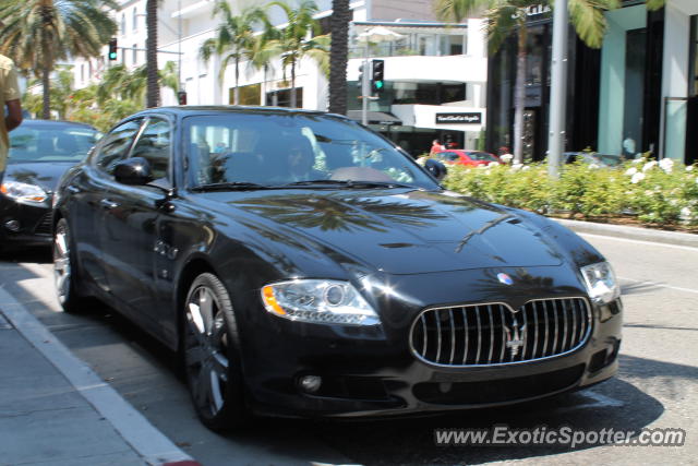 Maserati Quattroporte spotted in Beverly Hills, California