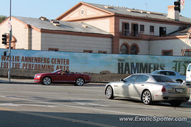 Bentley Continental spotted in Beverly Hills, California
