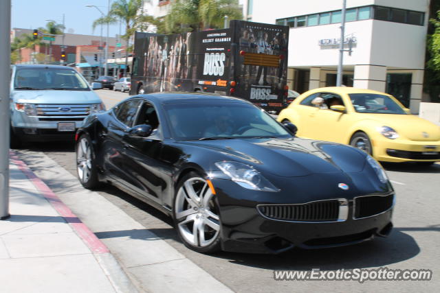 Fisker Karma spotted in Beverly Hills, California
