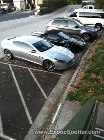 Aston Martin Rapide spotted in Universal City, California