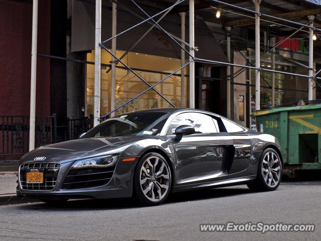 Audi R8 spotted in New York, New York
