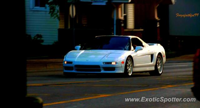 Acura NSX spotted in Fishers, Indiana