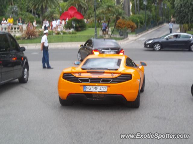 Mclaren MP4-12C spotted in Monte Carlo, Monaco