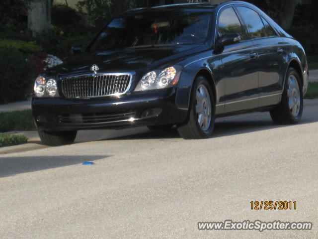 Mercedes Maybach spotted in Palm Beach, Florida
