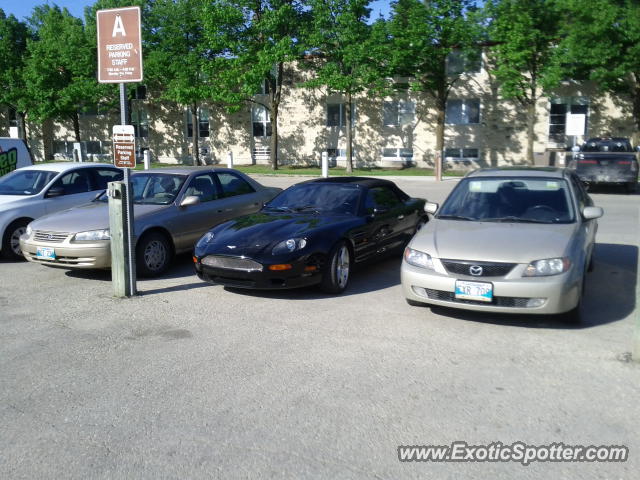 Aston Martin DB7 spotted in Winnipeg, Canada