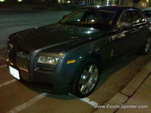 Rolls Royce Ghost spotted in Lincoln, Nebraska