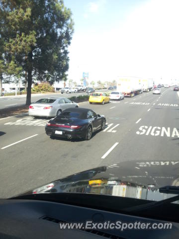 Porsche 911 spotted in Ontario, California