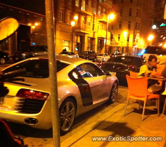 Audi R8 spotted in Milwaukee, Wisconsin