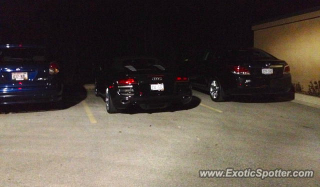 Audi R8 spotted in Brookfield, Wisconsin