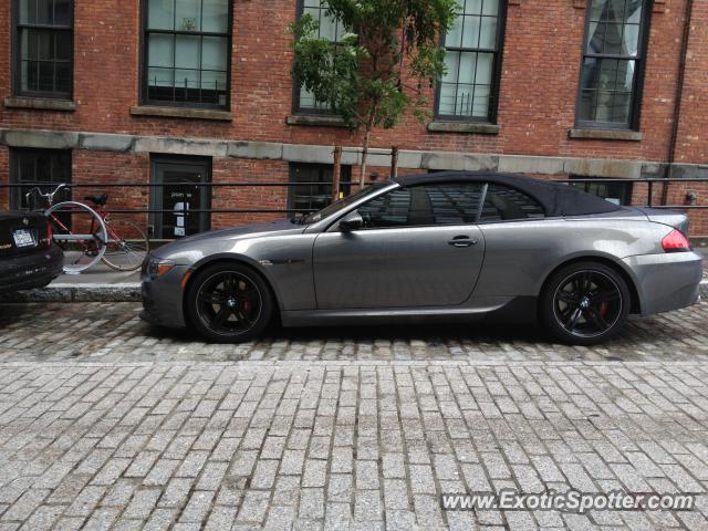 BMW M6 spotted in DUMBO, New York