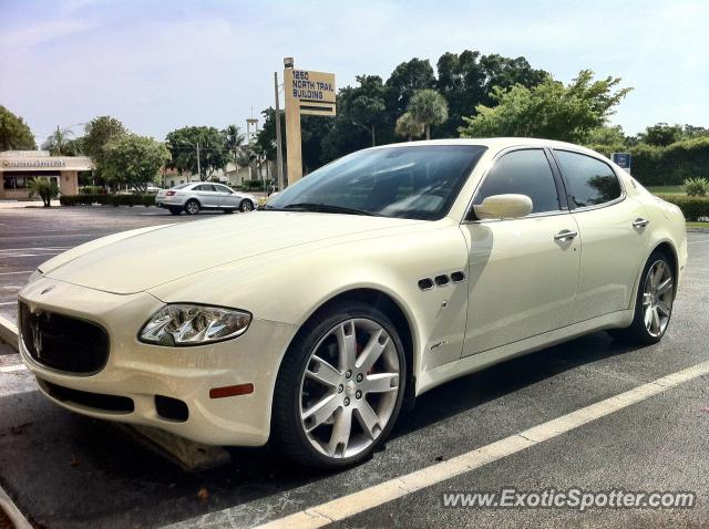 Maserati Quattroporte spotted in Naples, Florida